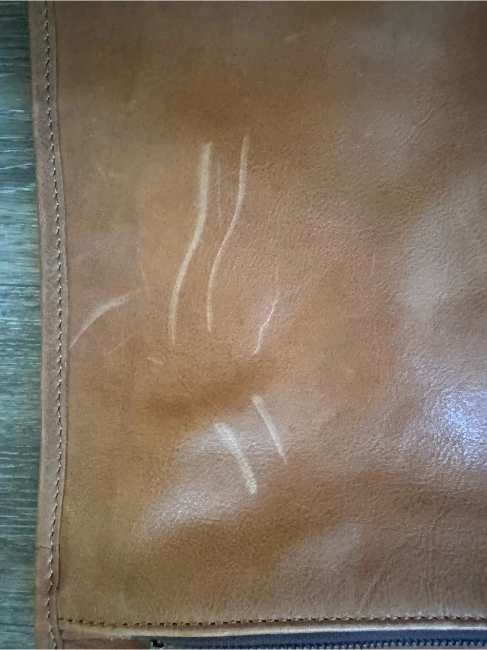 Vintage FH Wadsworth Leather Garment Bag with luxury details